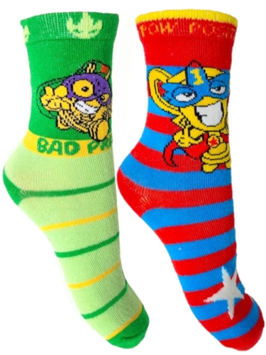 E-shop EPlus Sada 2 párov detských ponožiek - Super Zing Veľkosť ponožiek: 27-30