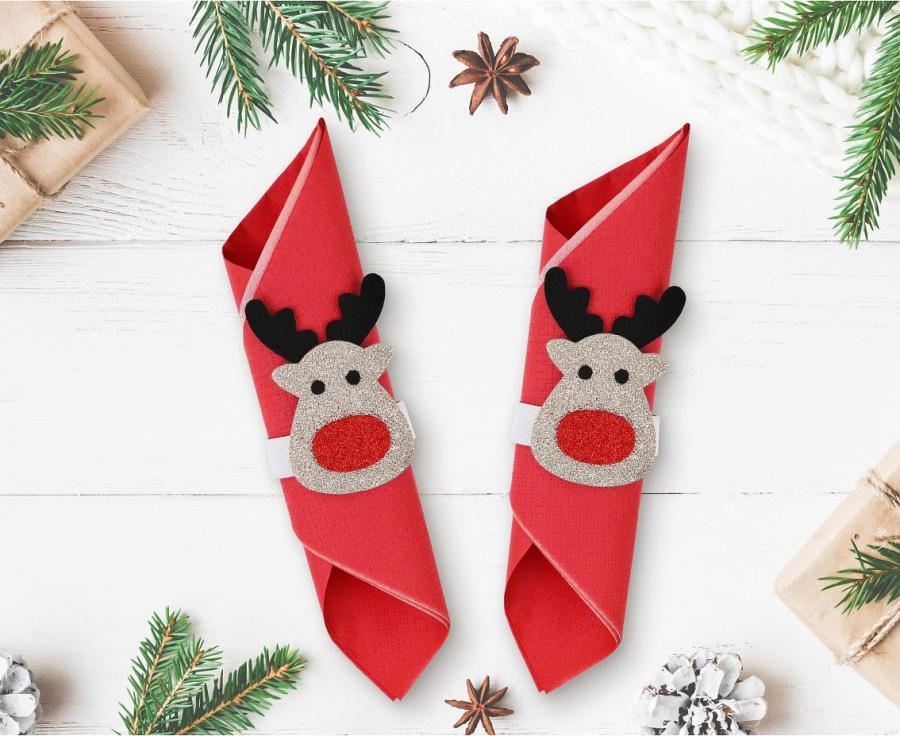 Godan Vianočná obruč na servítky - Sob