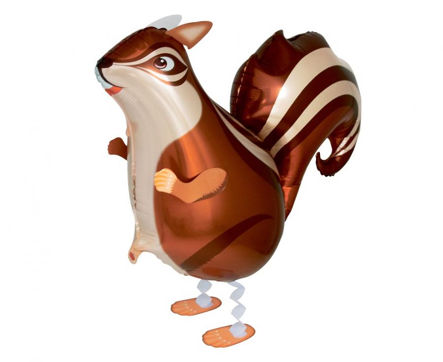 E-shop Godan Fóliový balón - Chodiaca veverička