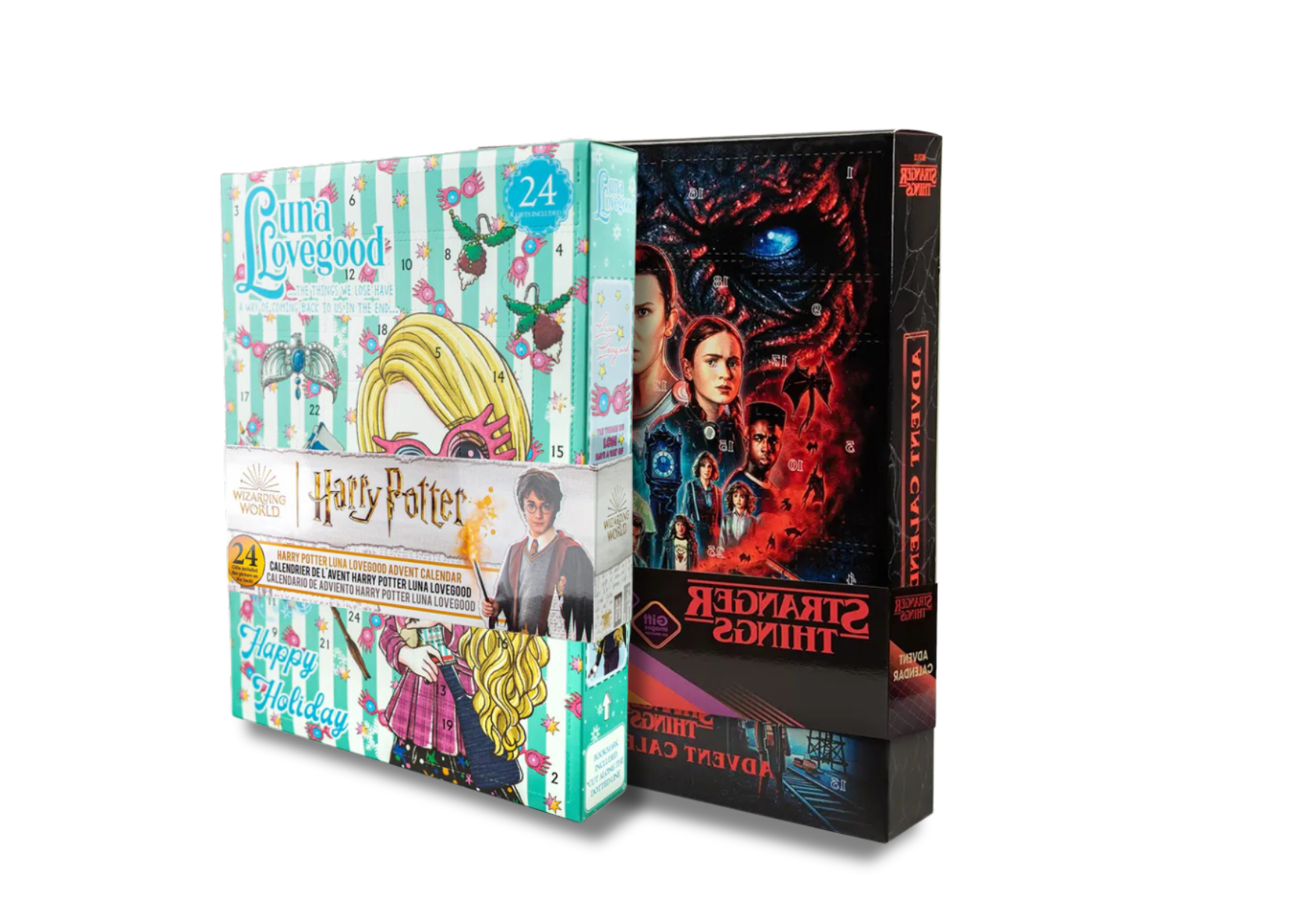 E-shop Cinereplicas Adventný kalendár 1 + 1 za polovicu - Stranger Things + Luna Lovegood