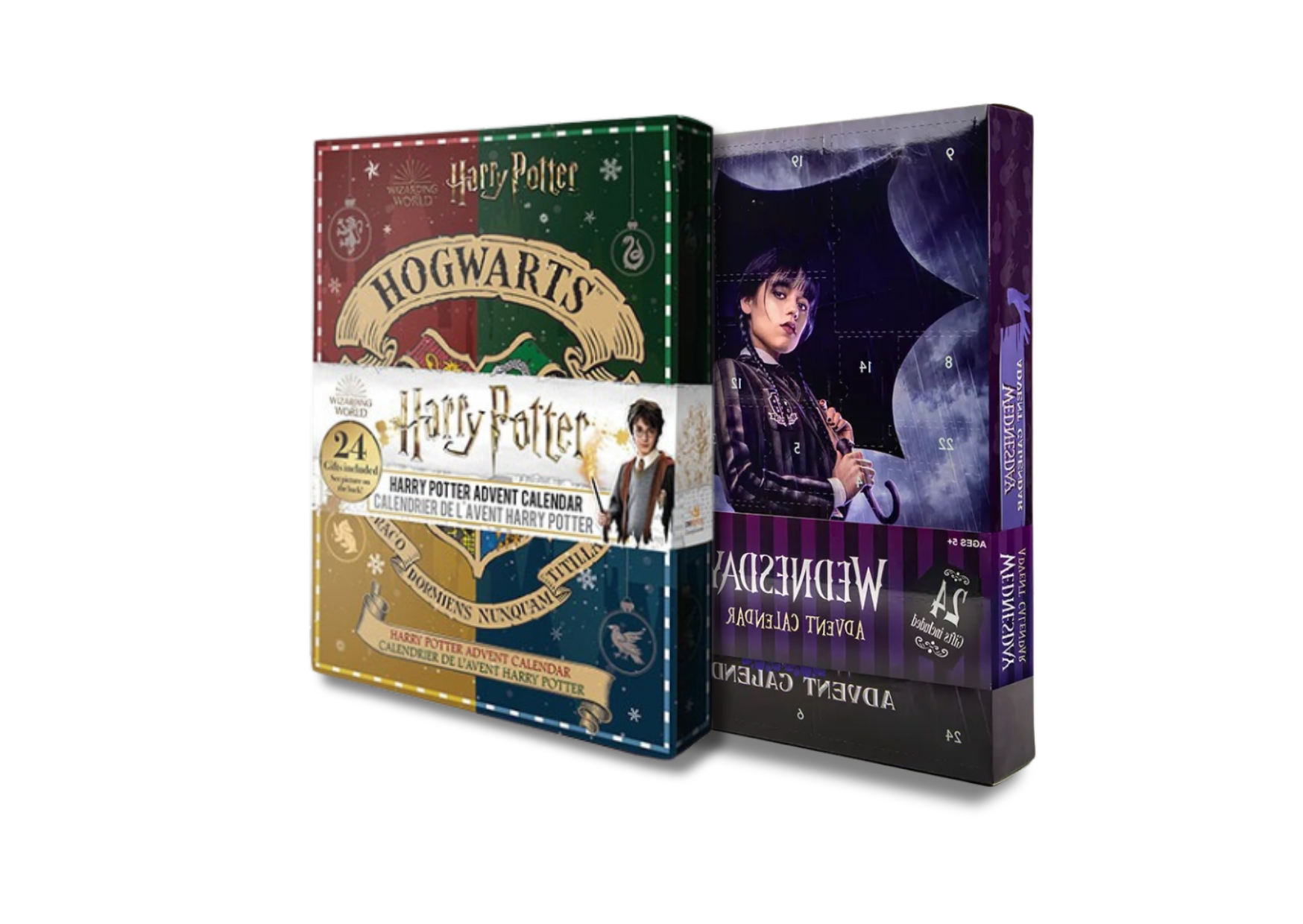 E-shop Cinereplicas Adventný kalendár 1 + 1 za polovicu - Harry Potter + Wednesday