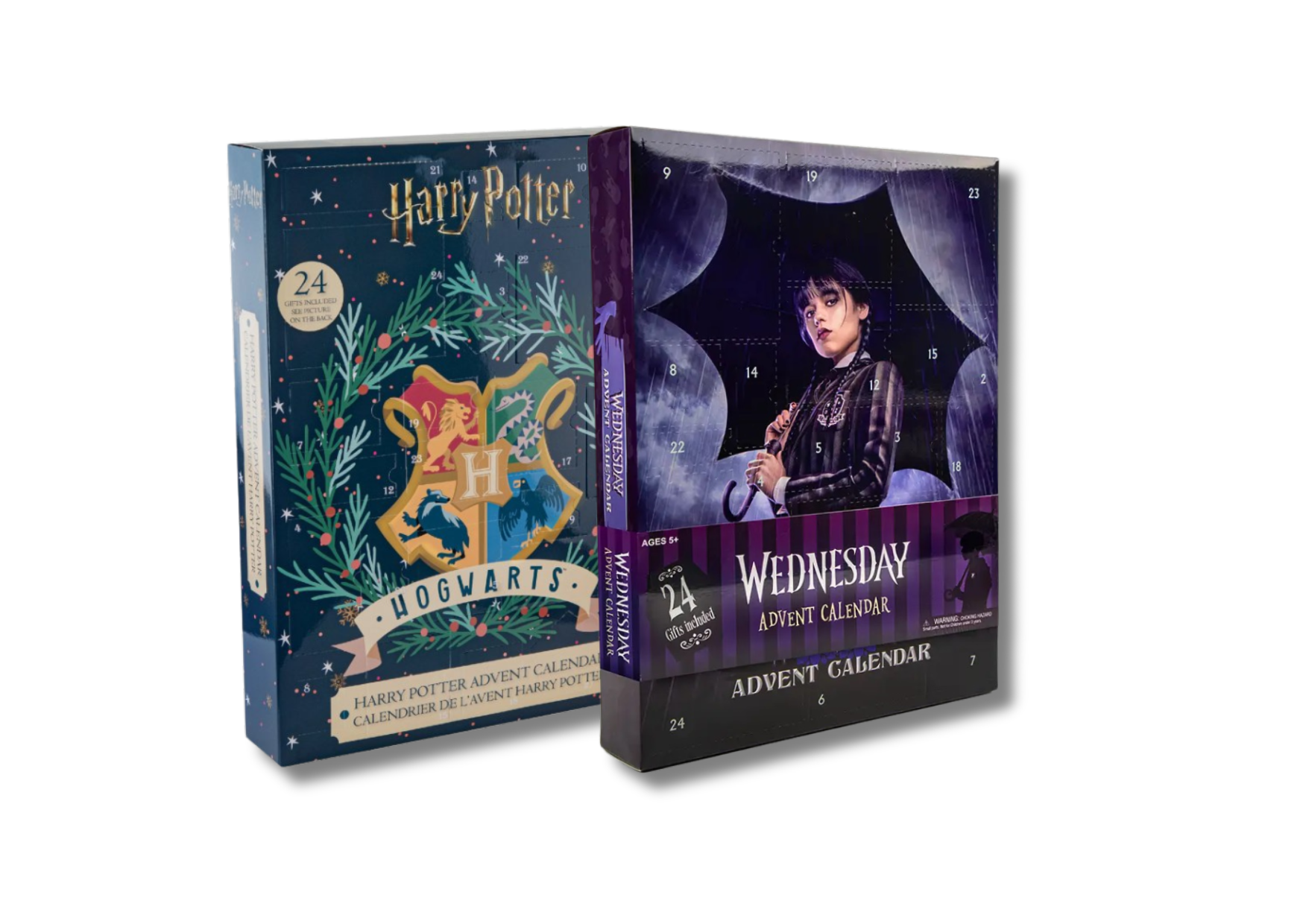 E-shop Cinereplicas Adventný kalendár 1 + 1 za polovicu - Harry Potter Vianoce + Wednesday