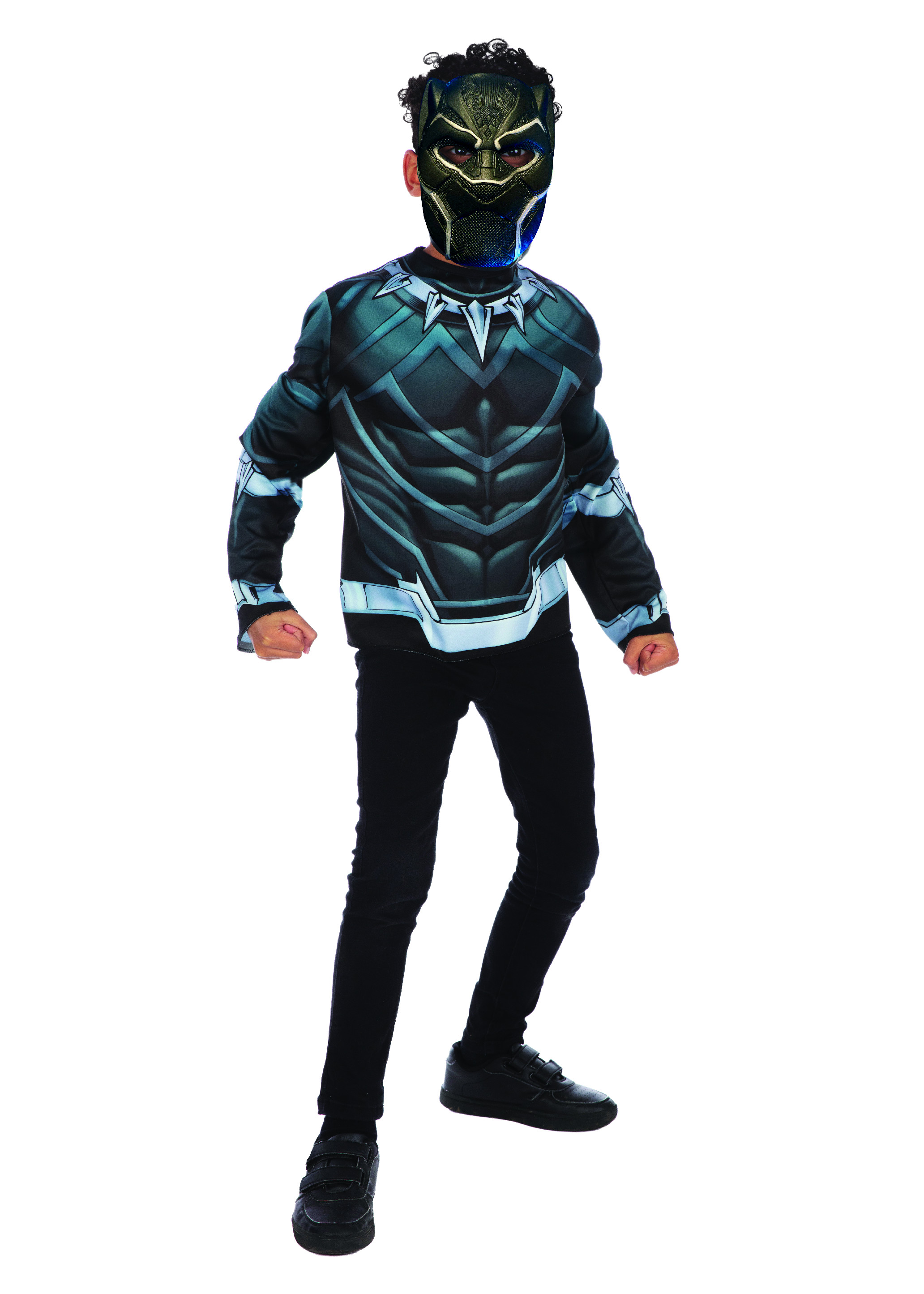 E-shop Rubies Detský top a maska Black Panther