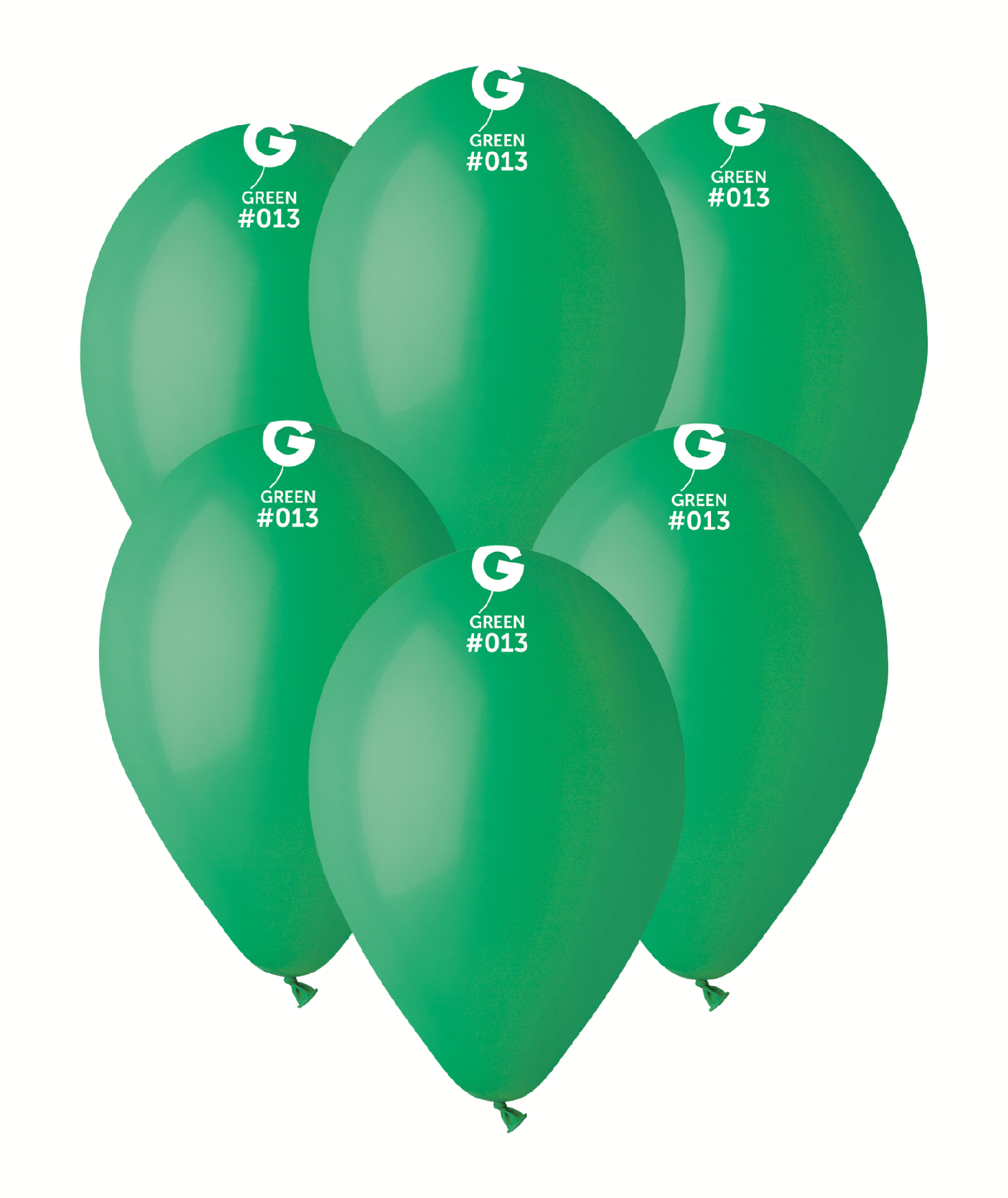 Gemar Balón pastelový - Smaragdovo zelený 26 cm 100 ks