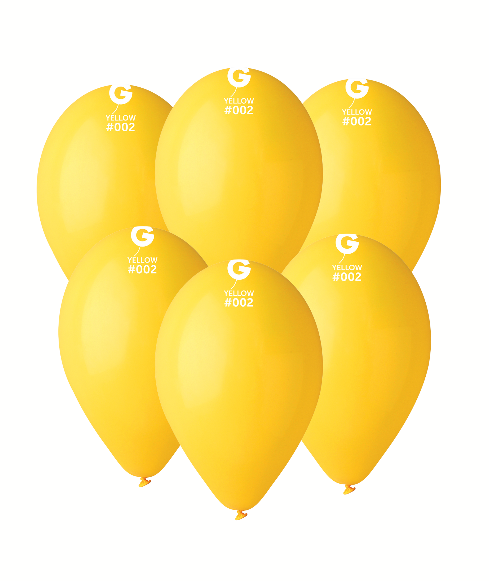 Gemar Balón pastelový - Žltý 26 cm 100 ks