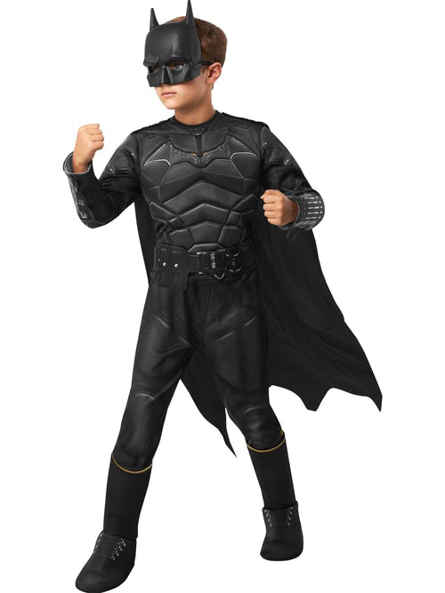 Rubies Detský chlapčenský kostým - Batman Deluxe Veľkosť - deti: L