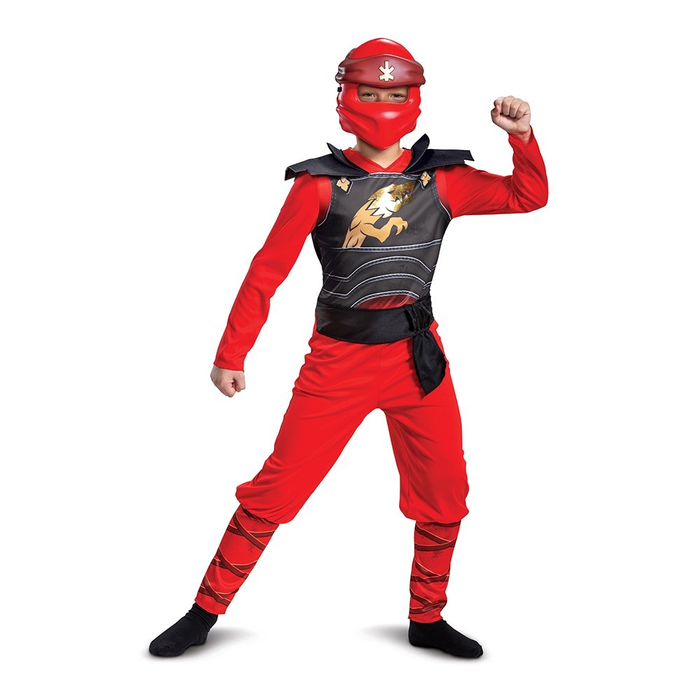 Epee Detský kostým Lego Ninjago - Kai Veľkosť - deti: M: 124 - 135 cm