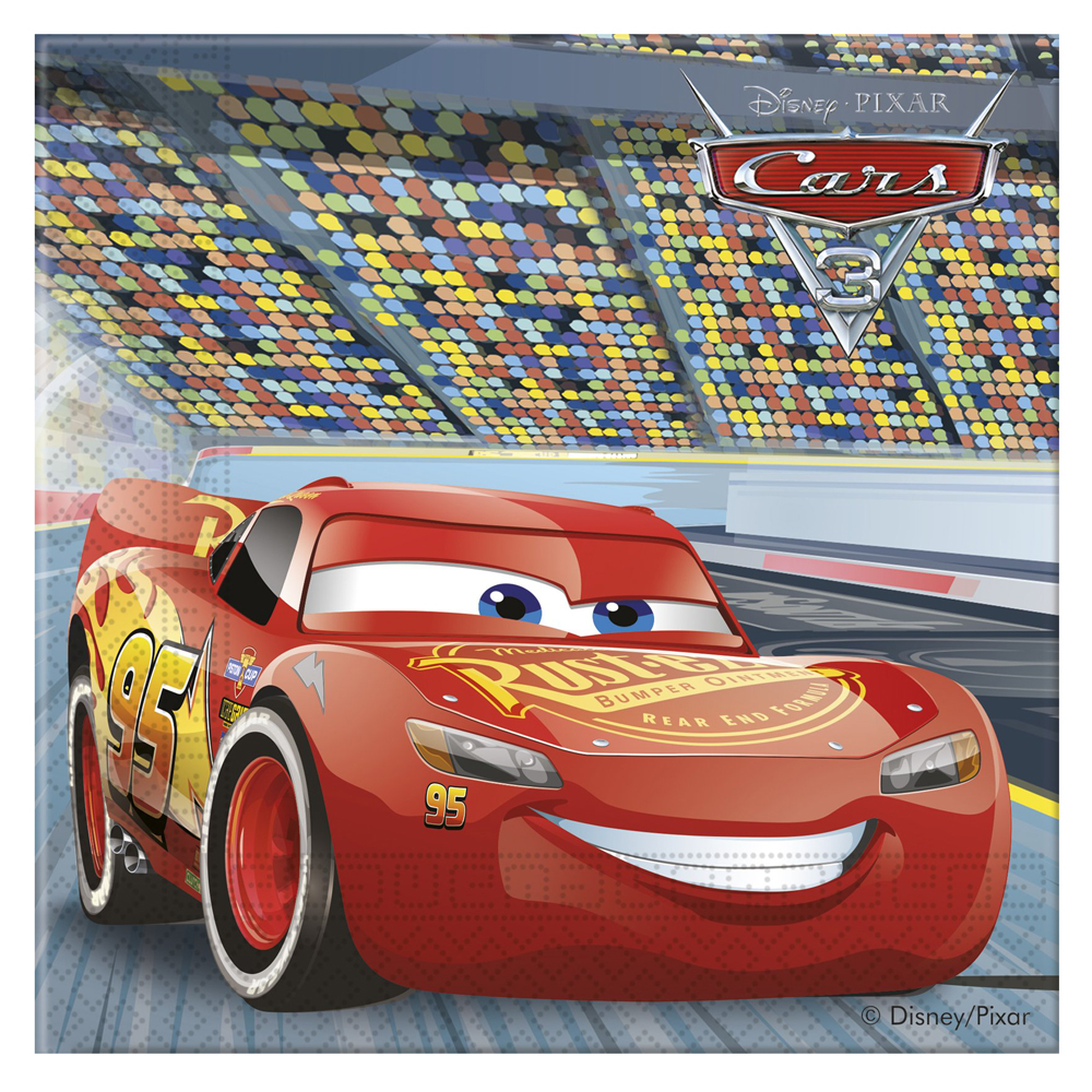 E-shop Procos Servítky Cars McQueen 33 x 33 20 ks