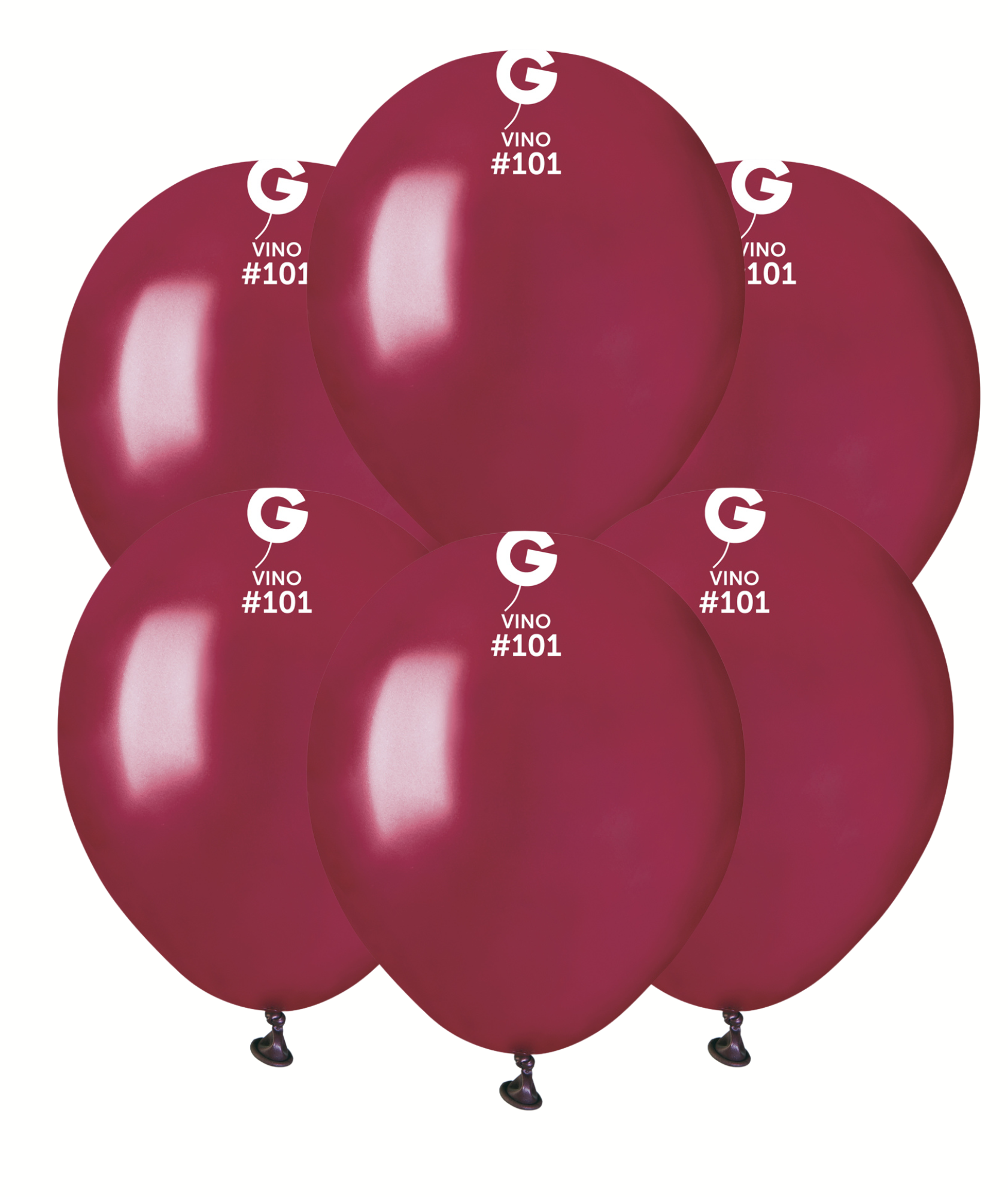 E-shop Svet balonku Balónik pastelový - víno 100 ks 13 cm