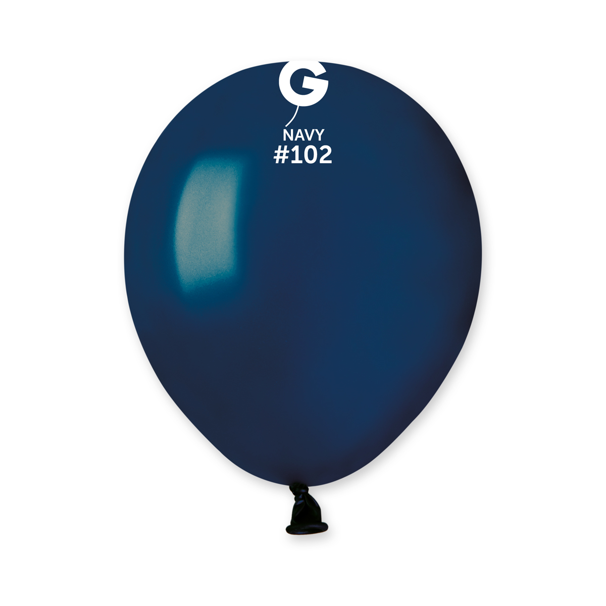 E-shop Svet balonku Balónik pastelový navy modrý 13 cm