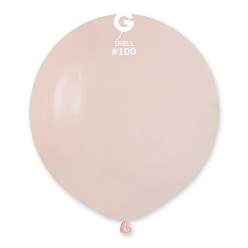 E-shop Svet balonku Balónik pastelový shell ružový 48 cm