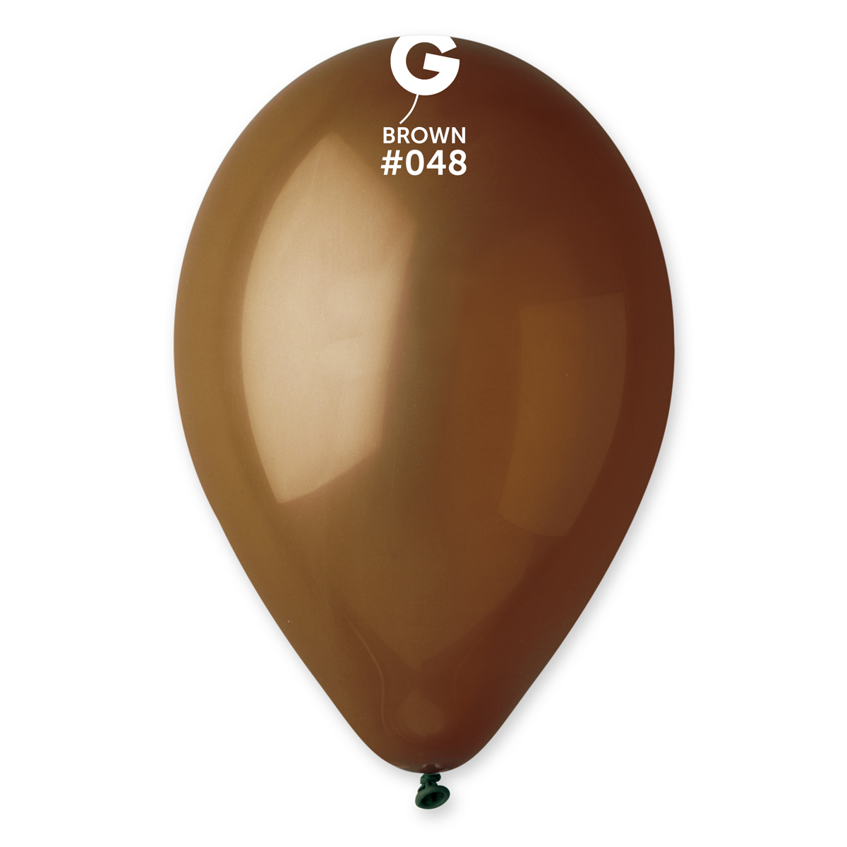 E-shop Gemar Balónik pastelový kakaová hnedá 26 cm 100 ks