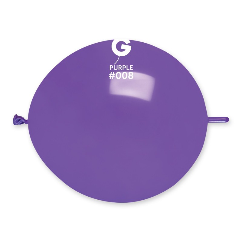 E-shop Gemar Spojovací balónik fialový 30 cm 100 ks