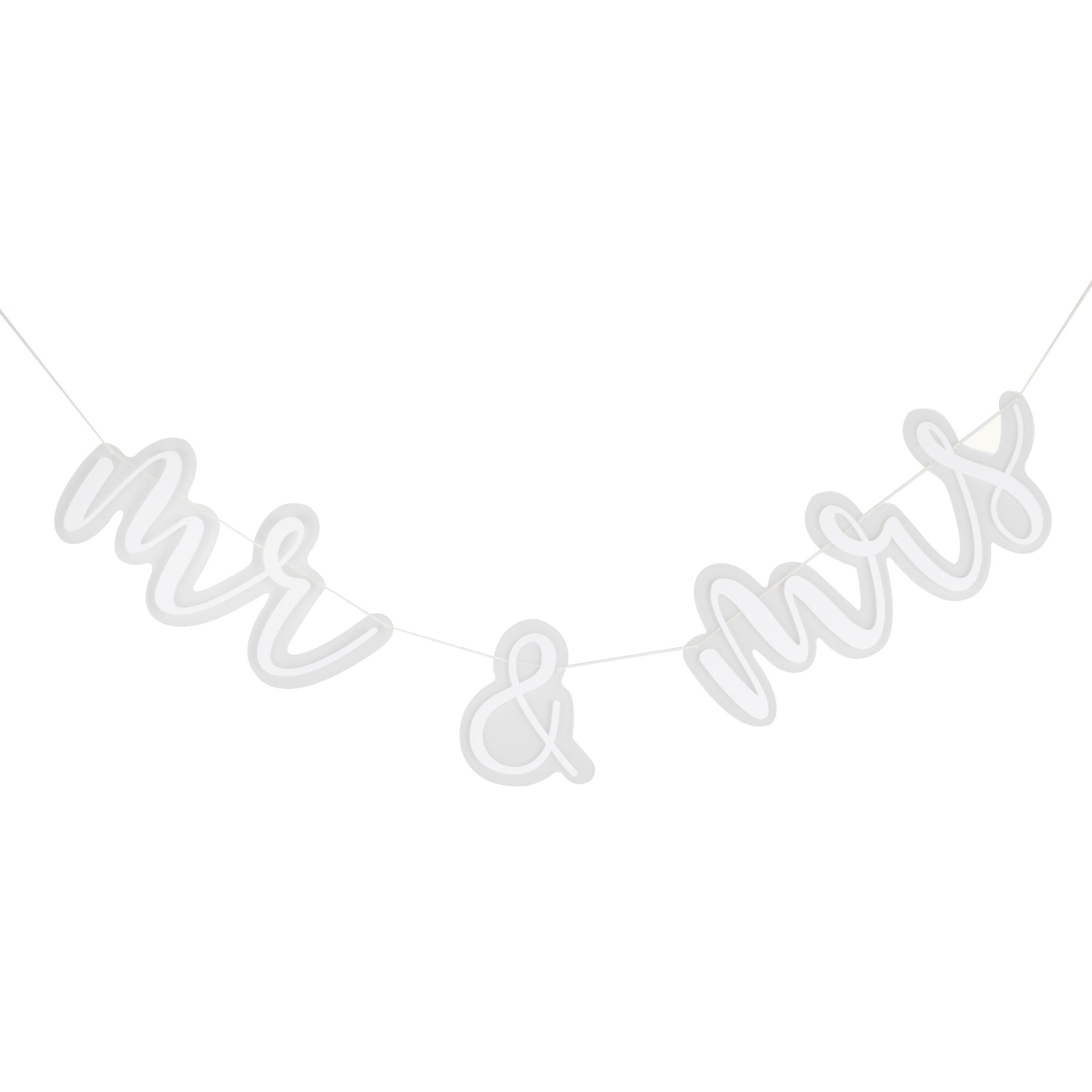 E-shop Ginger Ray Banner - Mr & Mrs Elegant