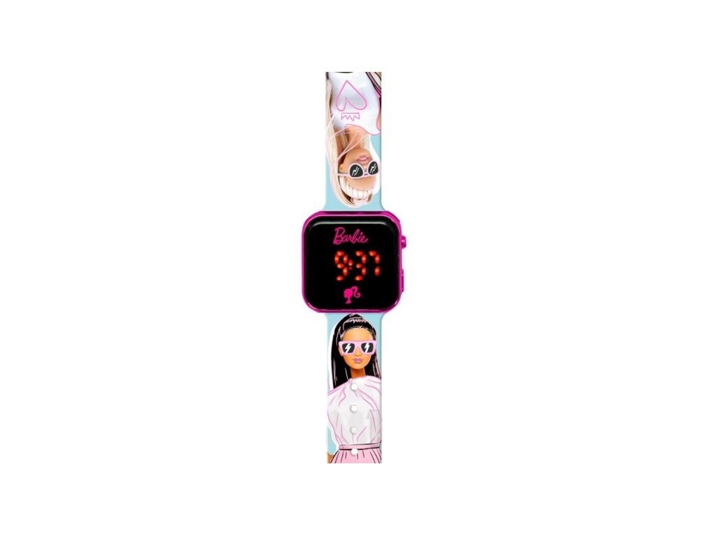 E-shop Kids Licensing Detské náramkové hodinky LED - Barbie