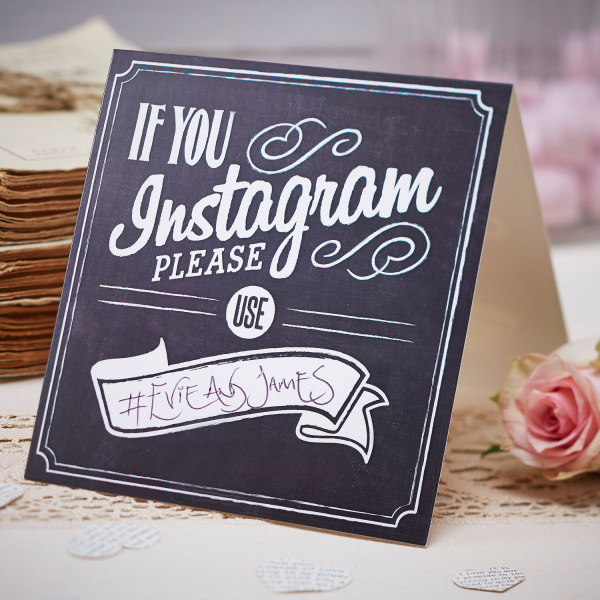 Amscan Tabuľka - Instagram