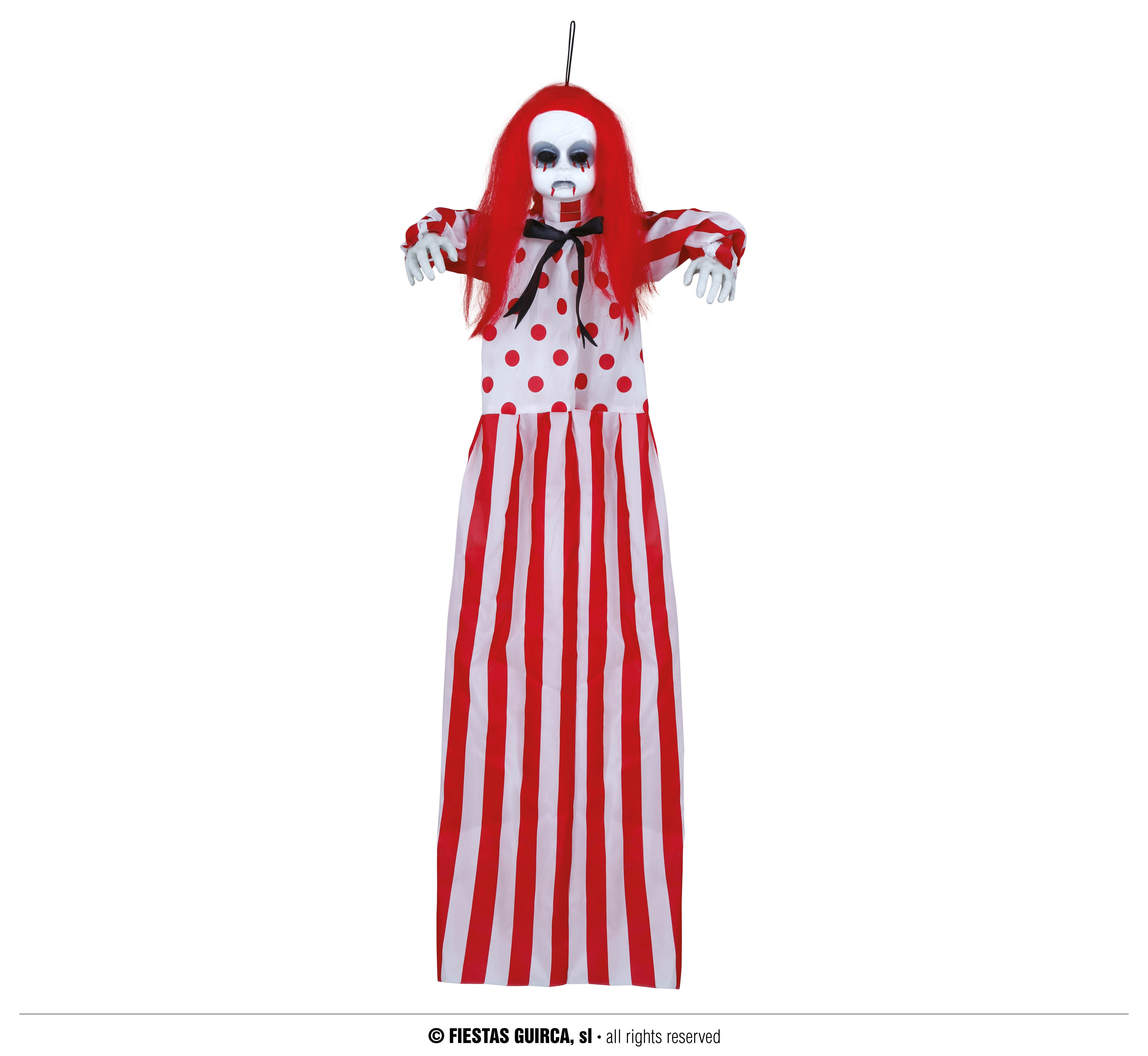 E-shop Guirca Visiaca dekorácia - Klaun Circus 100 cm