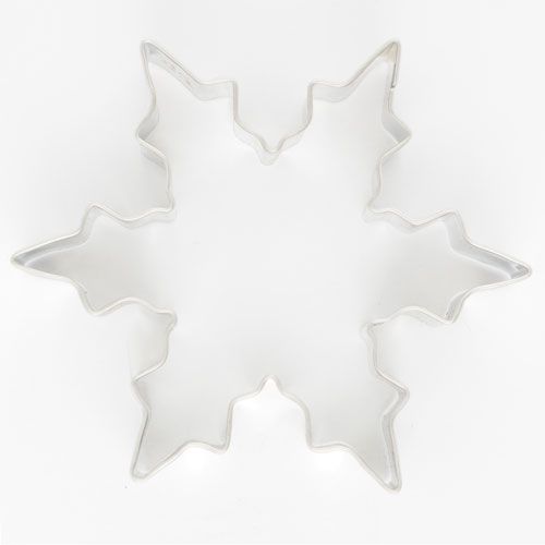 E-shop Cookie Cutters Vykrajovačka - Snehová vločka 7,5 cm