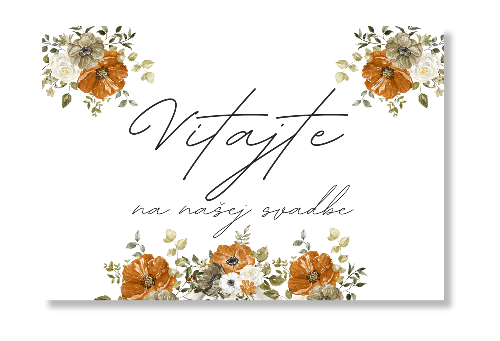 Personal Uvítacia tabuľa - Autumn Time