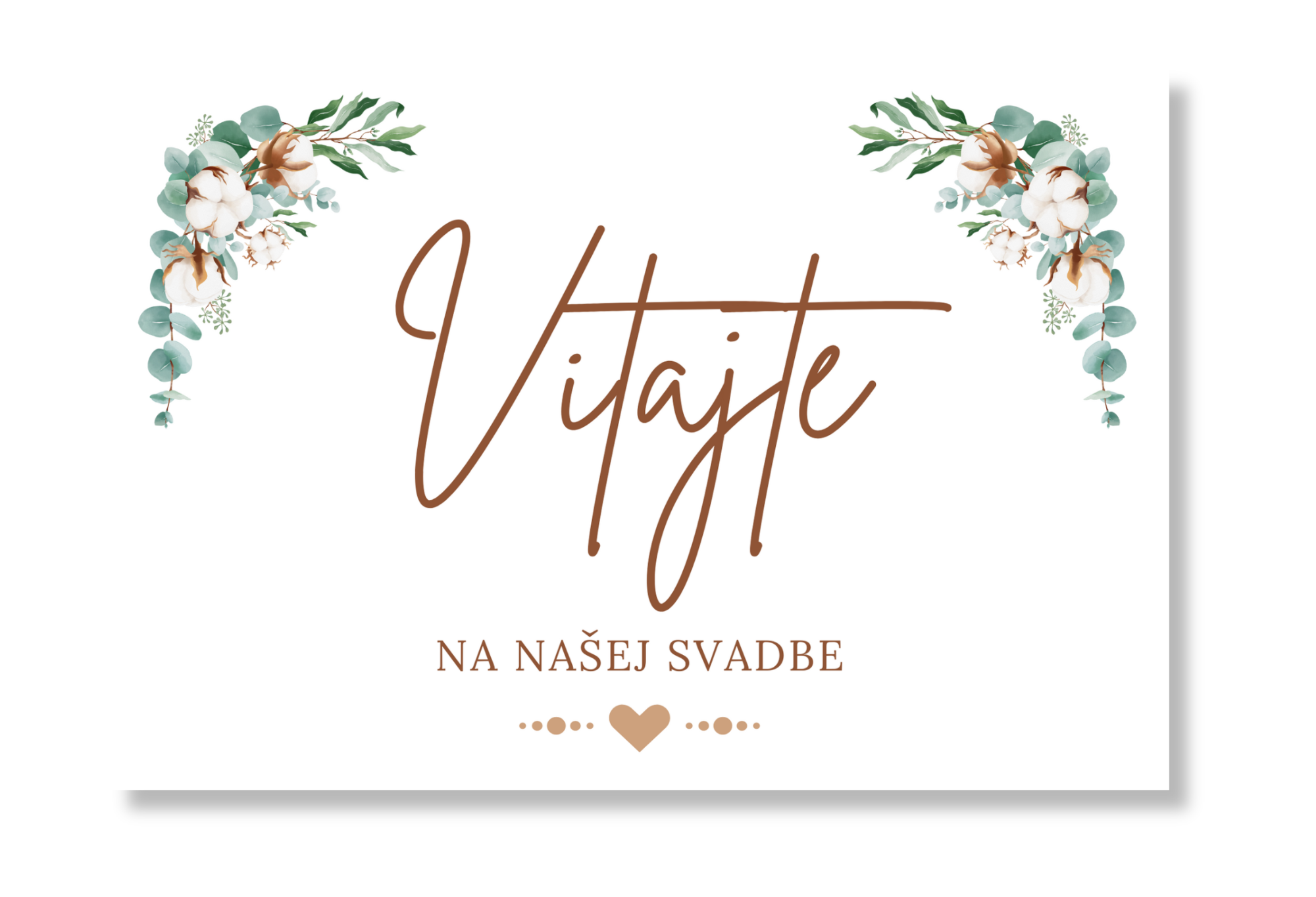 Personal Uvítacia tabuľa - Mint folk