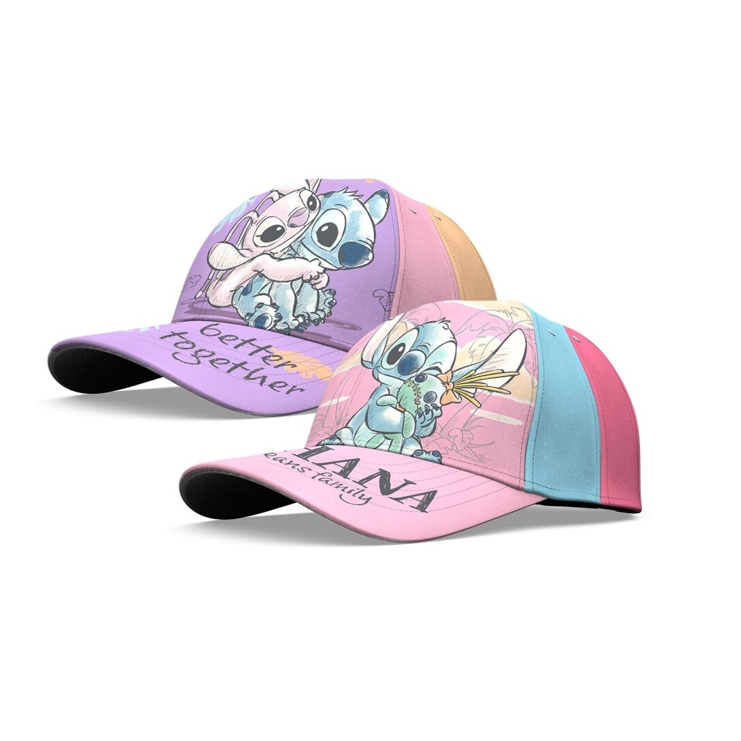 E-shop Kids Licensing Dievčenská šiltovka - Stitch Farba: Fialová,