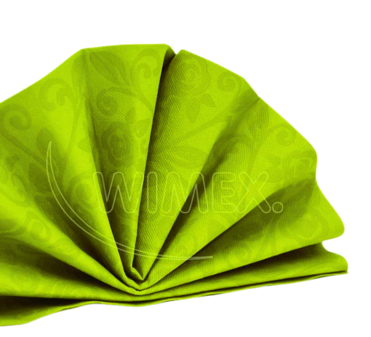 WIMEX s.r.o. Servítky PREMIUM Dekor-R žltozelené 40 x 40 cm [50 ks]