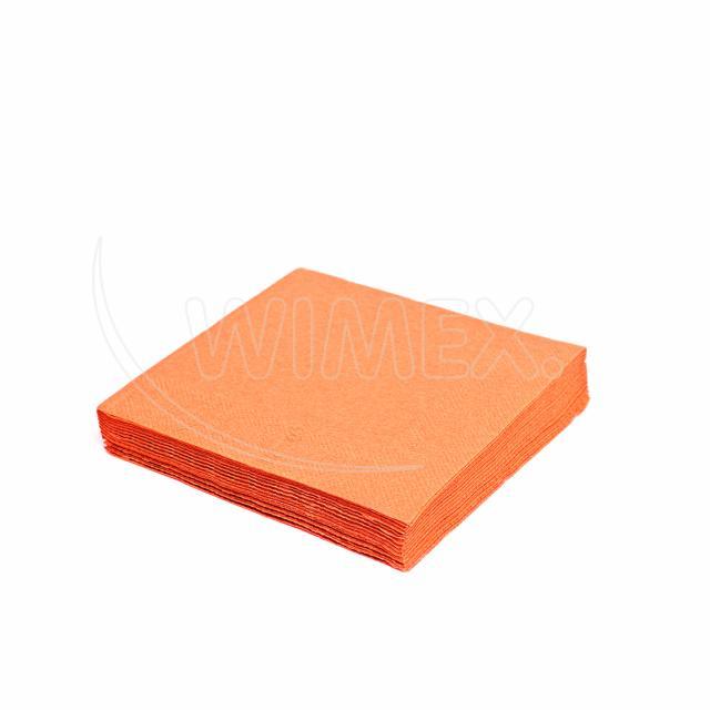 WIMEX s.r.o. Servítky 3 - vrstvové oranžové 33 x 33 cm [20 ks]