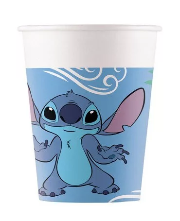 E-shop Procos Papierové poháre - Stitch 200 ml 8 ks