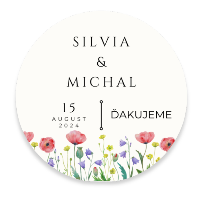 Personal Magnetka - Lúčne kvety