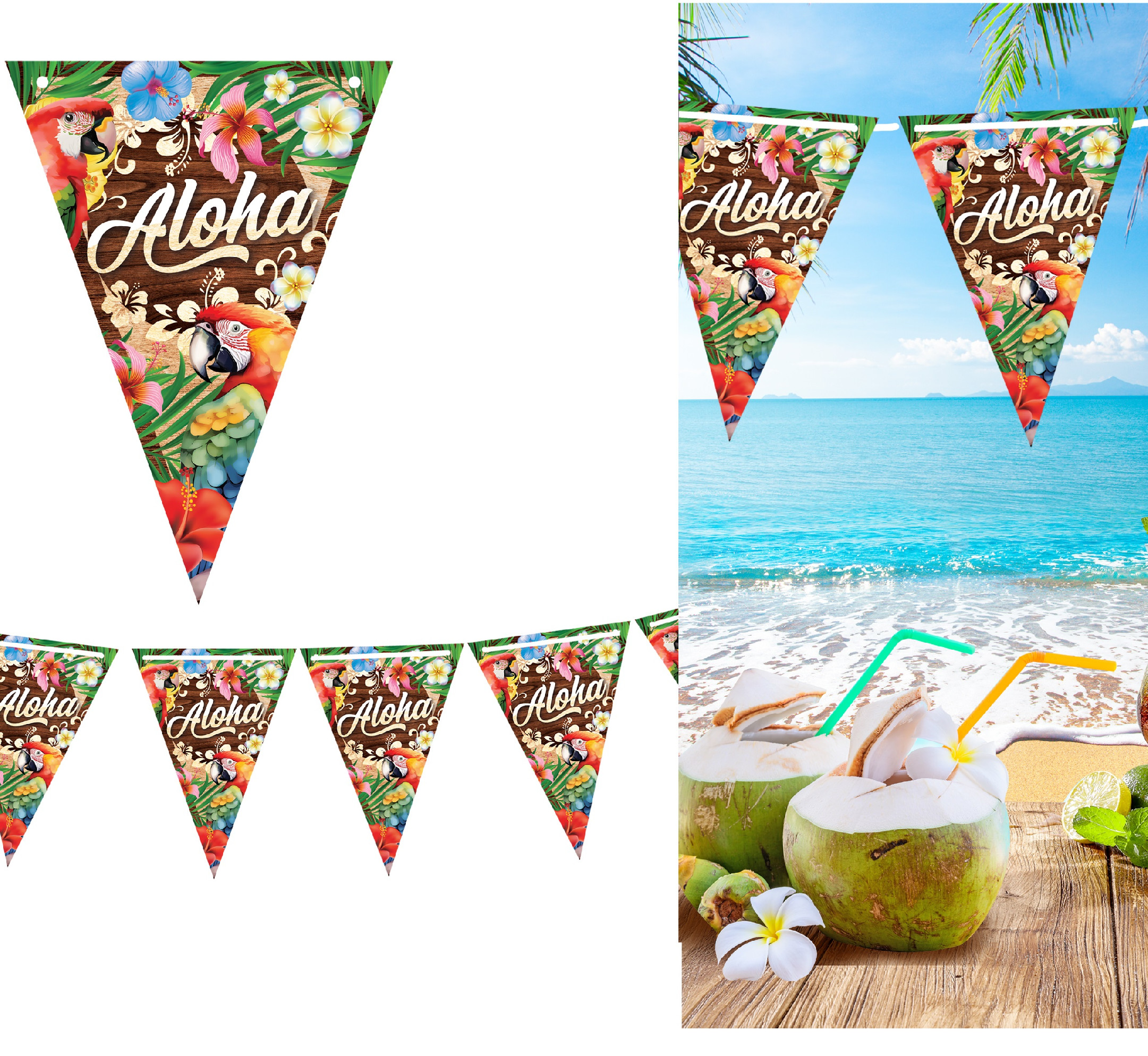 E-shop Guirca Banner - Aloha 300 cm