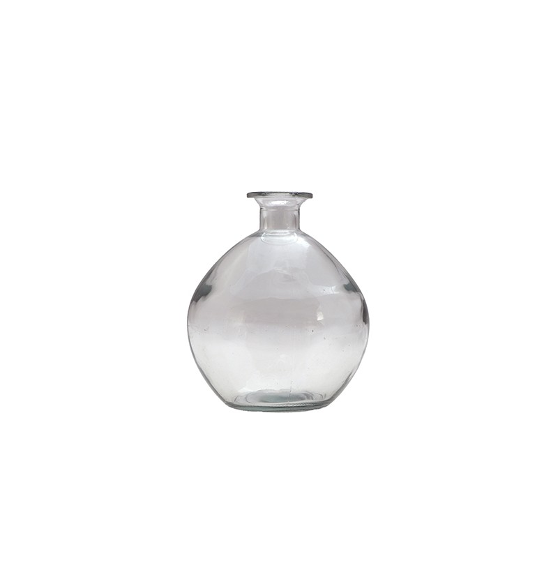 E-shop Chaks Váza guľa - Transparent 9 x 9,5 cm