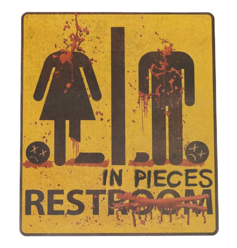 E-shop Chaks Halloweenska nálepka - Rest in pieces