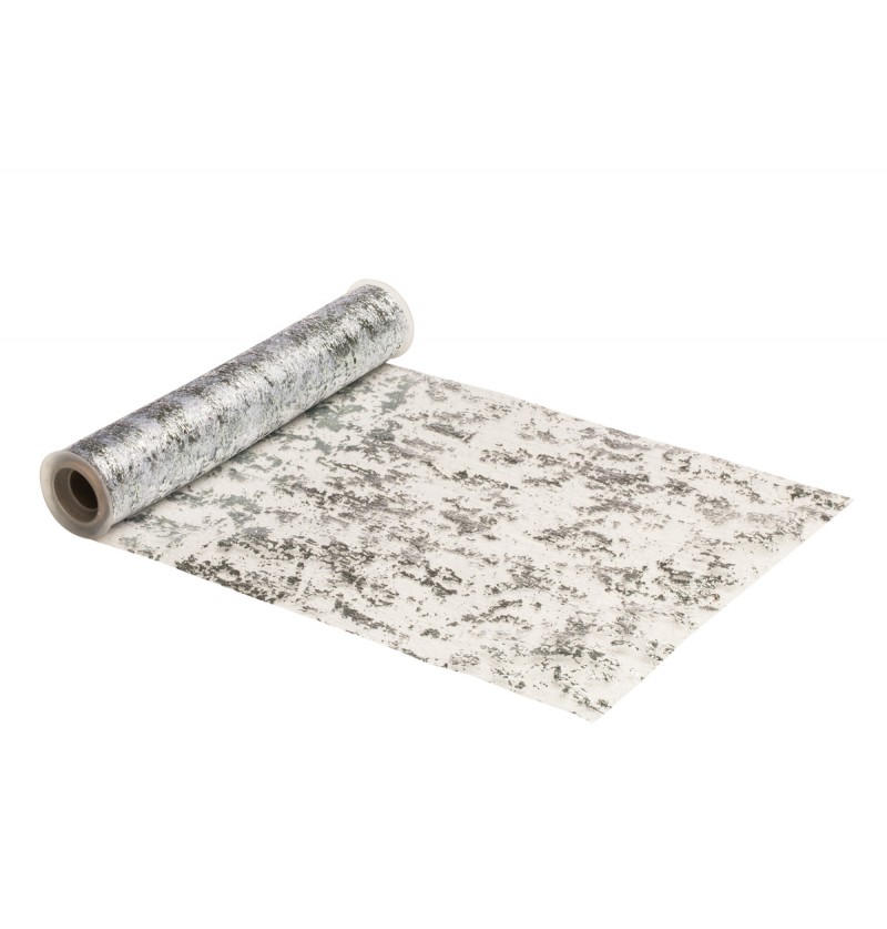 E-shop Chaks Behúň Shiny - Strieborný 29 cm x 5 m