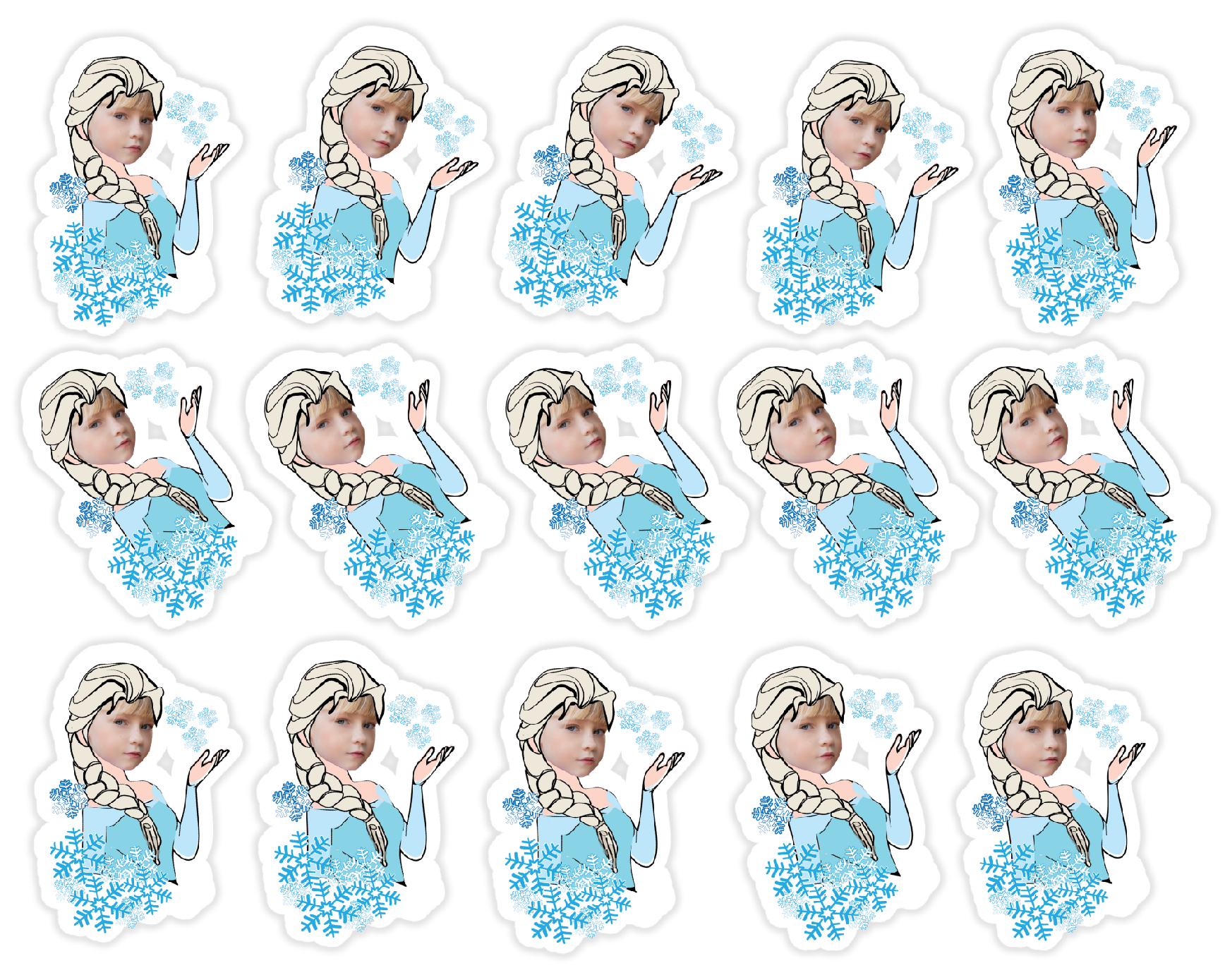 Personal Personalizované konfety -  Frozen