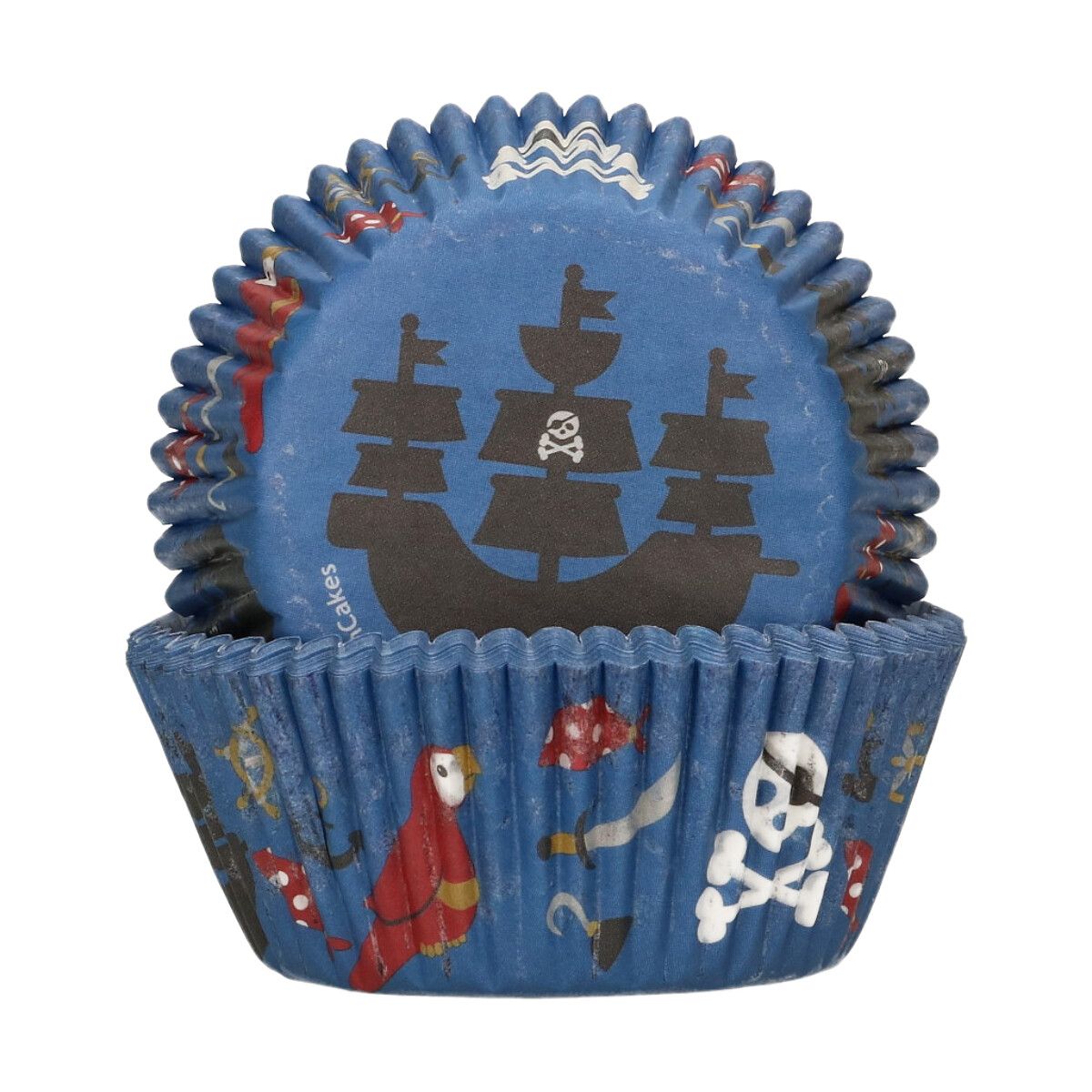E-shop Cakesupplies Košíčky na pečenie - Piráti 48 ks