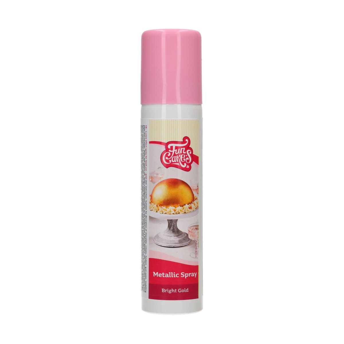 E-shop Cakesupplies Farba v spreji - Bright Gold 100 ml