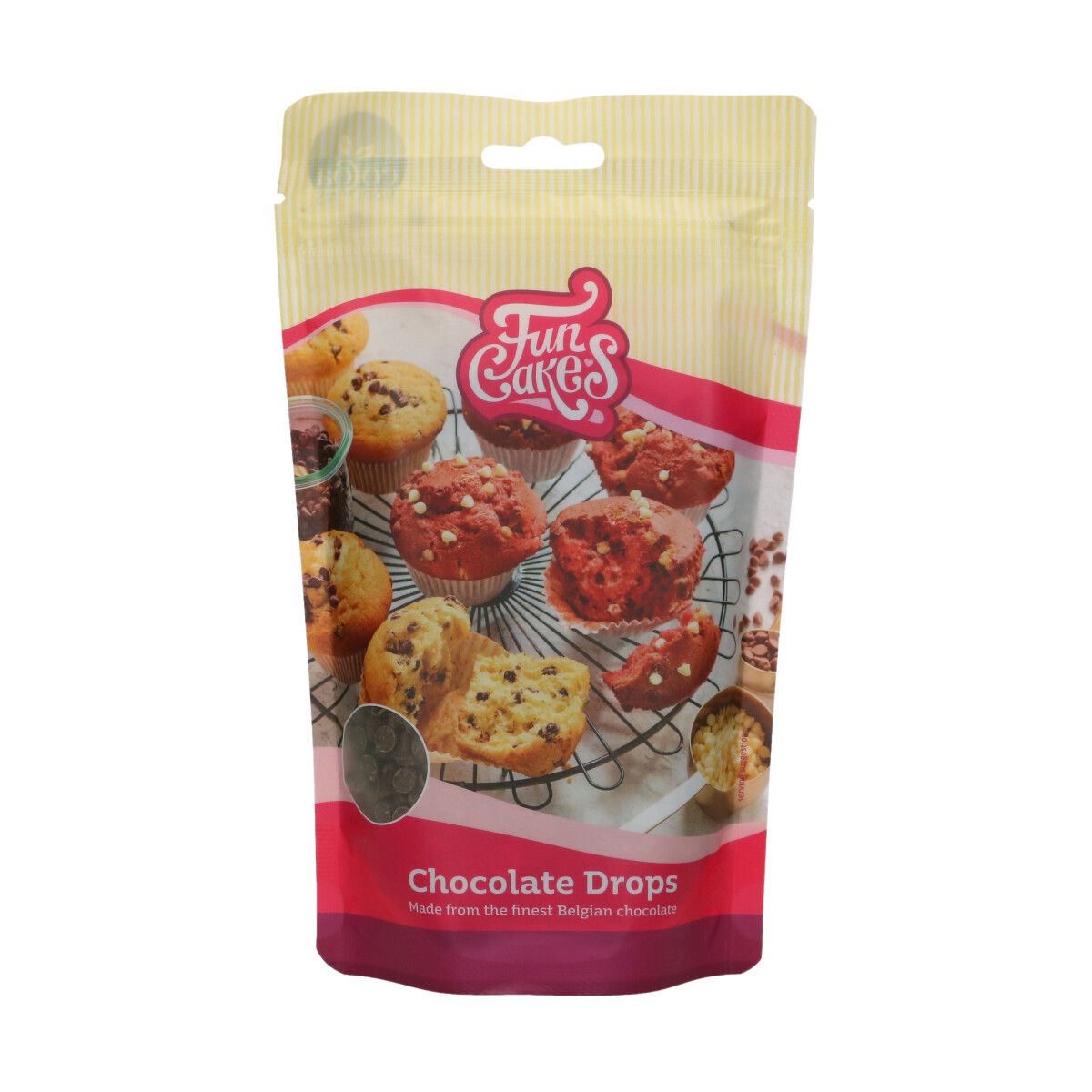 Cakesupplies Tmavá čokoláda kúsky - Drops 350 g