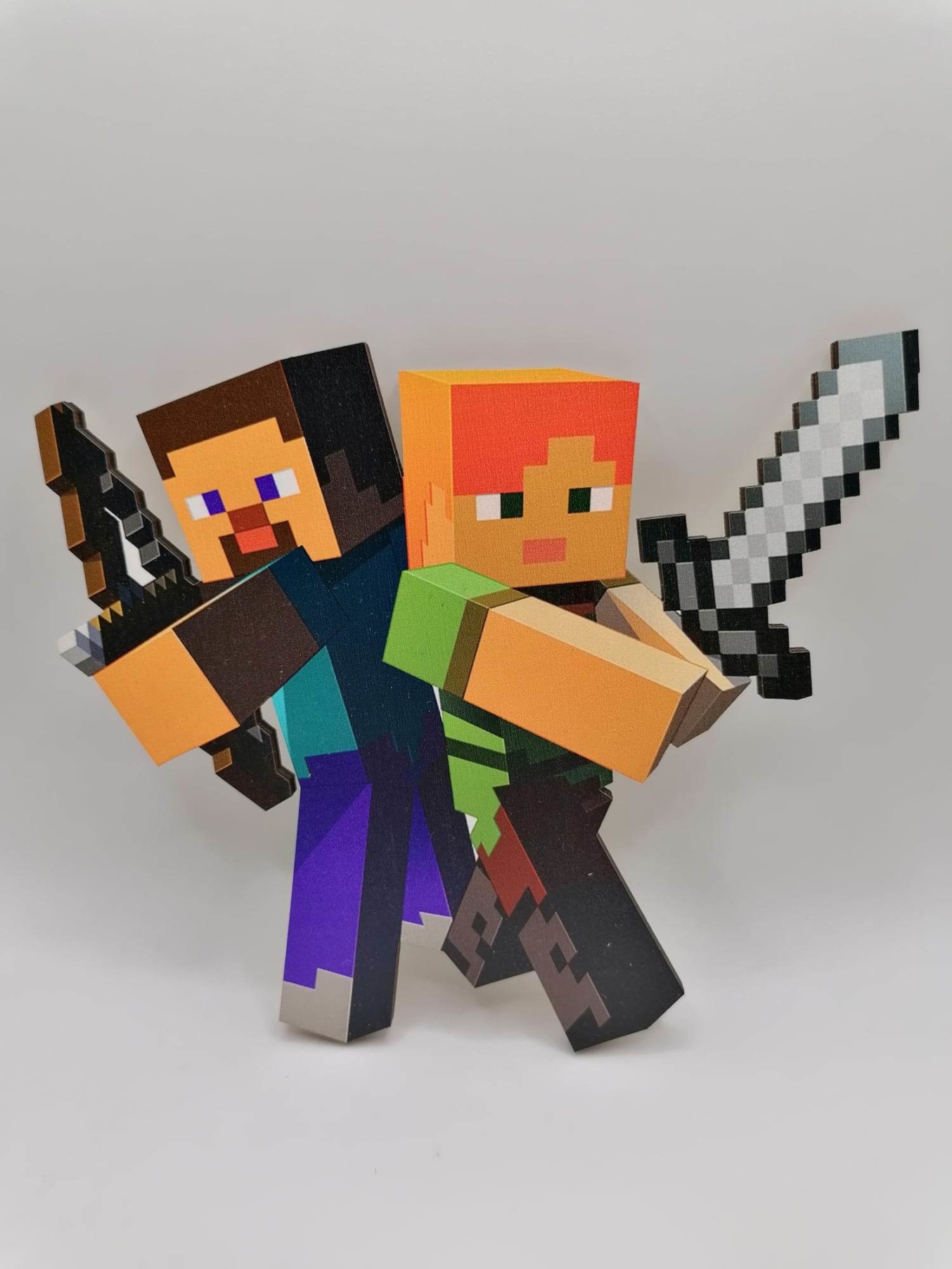 Loranc Magnetka na tortu - Minecraft postavičky