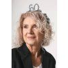 Čelenka ''60'' s volánikmi a perličkami