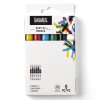 887452001225 LQX ACRYLIC MARKER SET 6X 2 4MM CLASSICS [FRONT] 887452001225