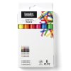887452001416 LQX ACRYLIC MARKER SET 6X 2 4MM FLUORESCENTS [FRONT] 887452001416