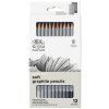Sada grafitových ceruziek 12ks - mäkké Winsor & Newton