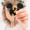Narodeninová sviečka 3 - Mickey Mouse
