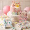 Cukrová dekorácia - Baby Shower 6 ks