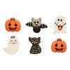 Cukrové zdobenie - Halloween 6 ks