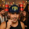 Párty helma na drinky FBI