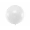 Guľatý latexový Jumbo balón 1m biely