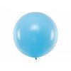 Guľatý latexový Jumbo balón 1m svetlomodrý