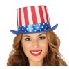 Klobúk s motívom Amerických farieb