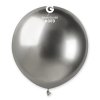 Balónik chrómový strieborný 48 cm
